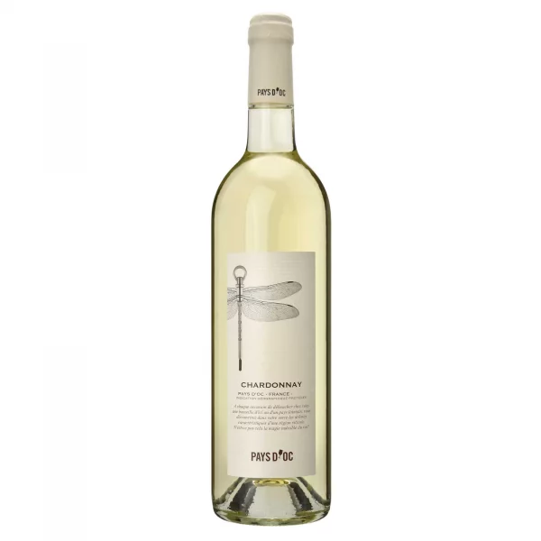 Bouteille Chardonnay Pays d'Oc - Livraison Boisson Belgique - The Boozy Box