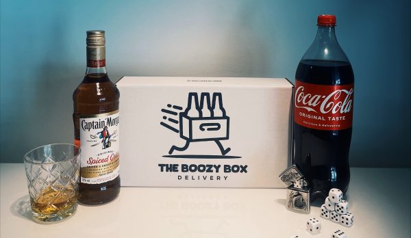 Peaky Box - Captain Morgan - Livraison box personnalisée - The Boozy Box