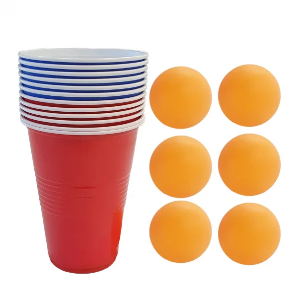 Jeu de Beer Pong - Jeu pour soirée - The Boozy Box