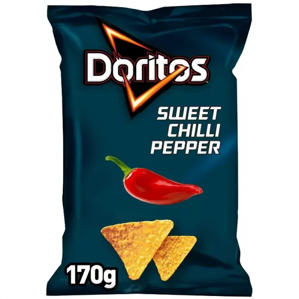 Paquet Chips Doritos Sweet Chilli Pepper - Livraison Chips à domicile - The Boozy Box