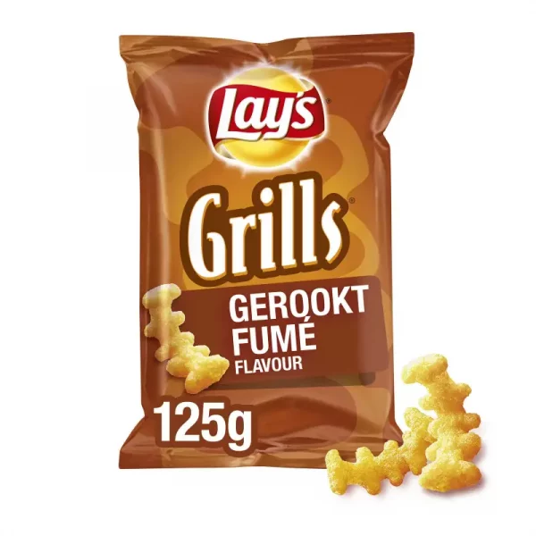 Paquet Chips Lays Grills - Livraison Chips à domicile - The Boozy Box