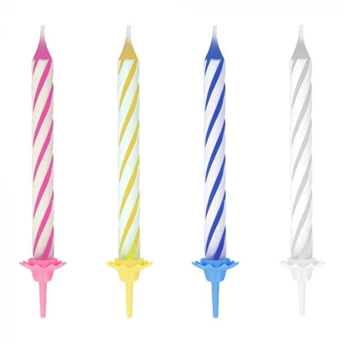 Bougies d’Anniversaire x10